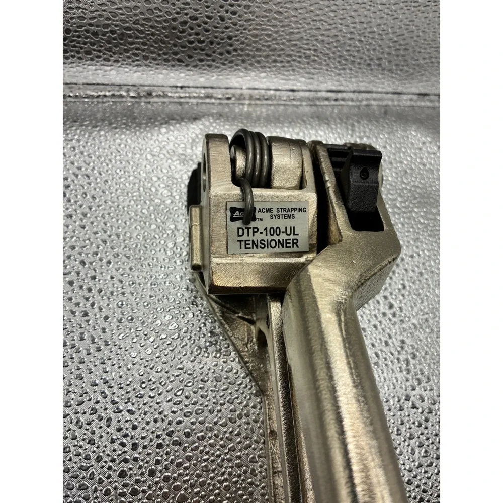 Acme Strapping Systems DTP-100-UL Manual Strapping Tensioner Tool Silver‎ Metal